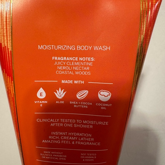 Bath and body Works, Calypso Clementine moisturizing body wash - Picture 3 of 3